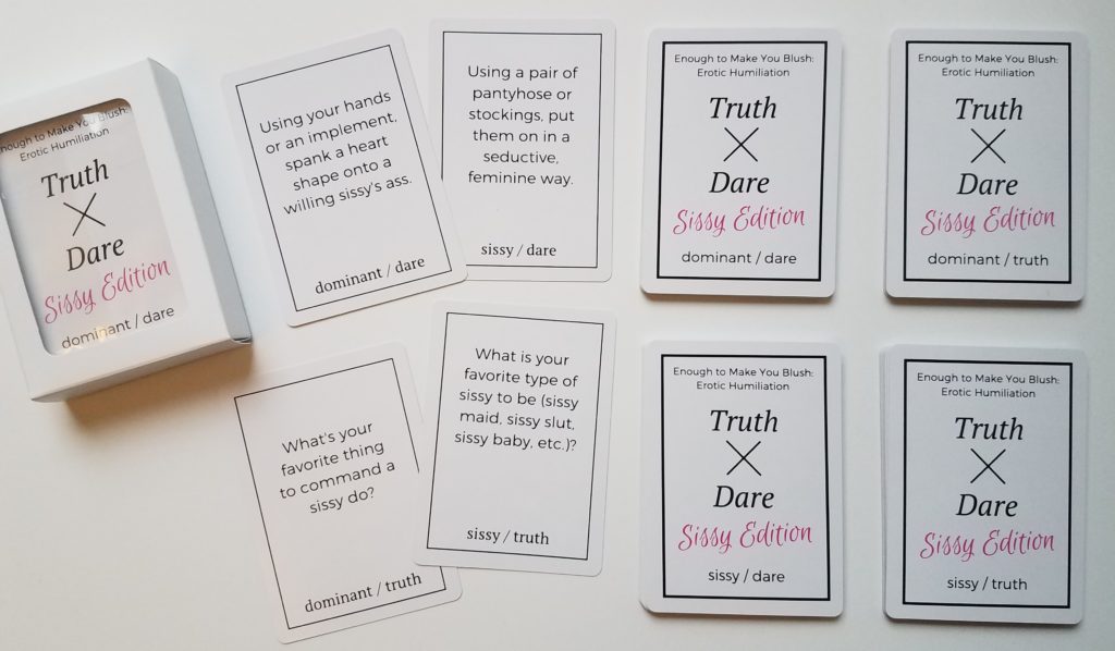 Humiliation Truth or Dare Sissy Deck