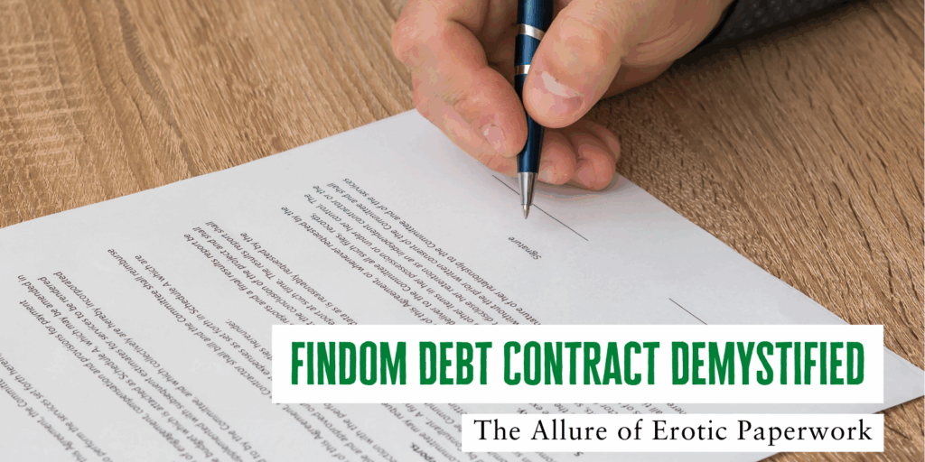 findom debt contract